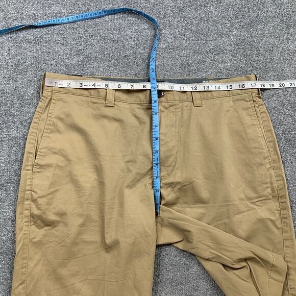 J Crew Shorts Mens 34 Scone Cotton Stretch Chino 10.5 in Flat Front Casual Golf - Picture 7 of 13